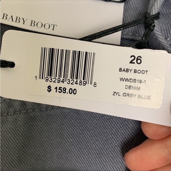 WeWoreWhat Baby Boot in Grey Blue 26 - Picture 10 of 11